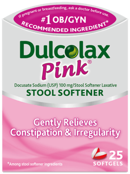 Dulcolax Pink® Stool Softener